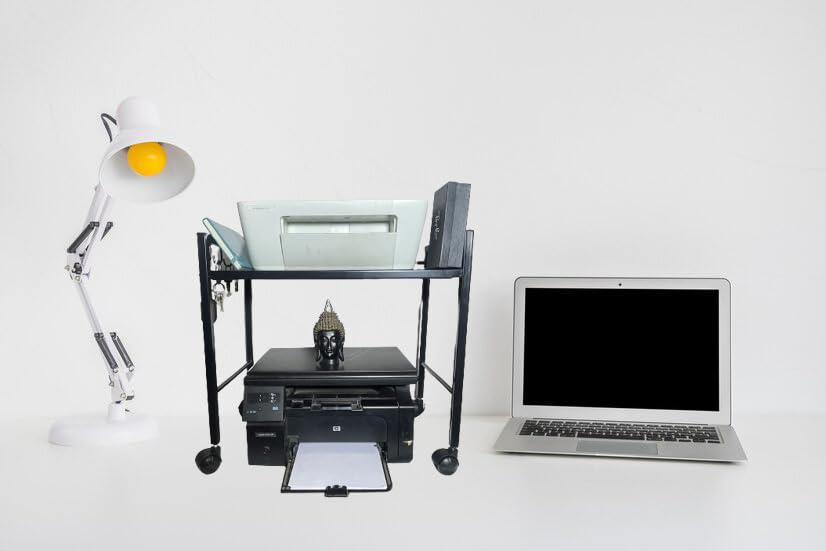 Green Touch Office Printer Stand Office Organizer (1 Tier)