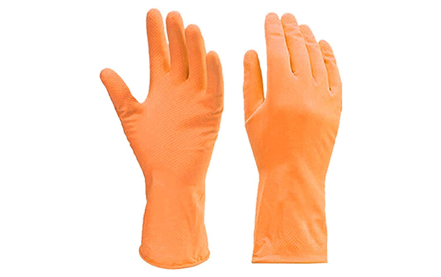 "Gardening Set: Silver Shovel and Orange Protective Gloves"
