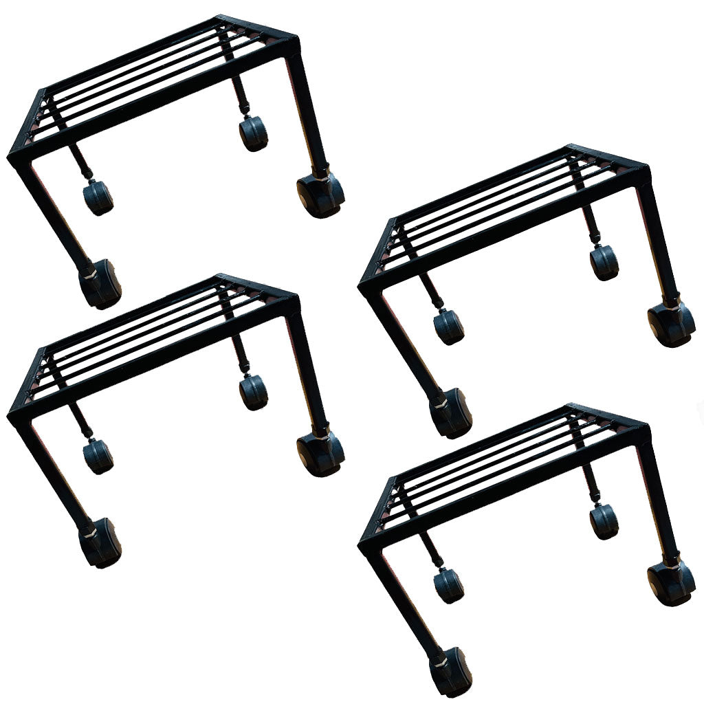 A to Z Hub Pack Of 4 Decorative Planter Stand For Indoor and outdoor,Home,Kitchen,Terrace,Garden,Office,Schools,Hotel,restaurants,stands For Balcony/ Multipurpose Use. Visit the A to Z Hub Store