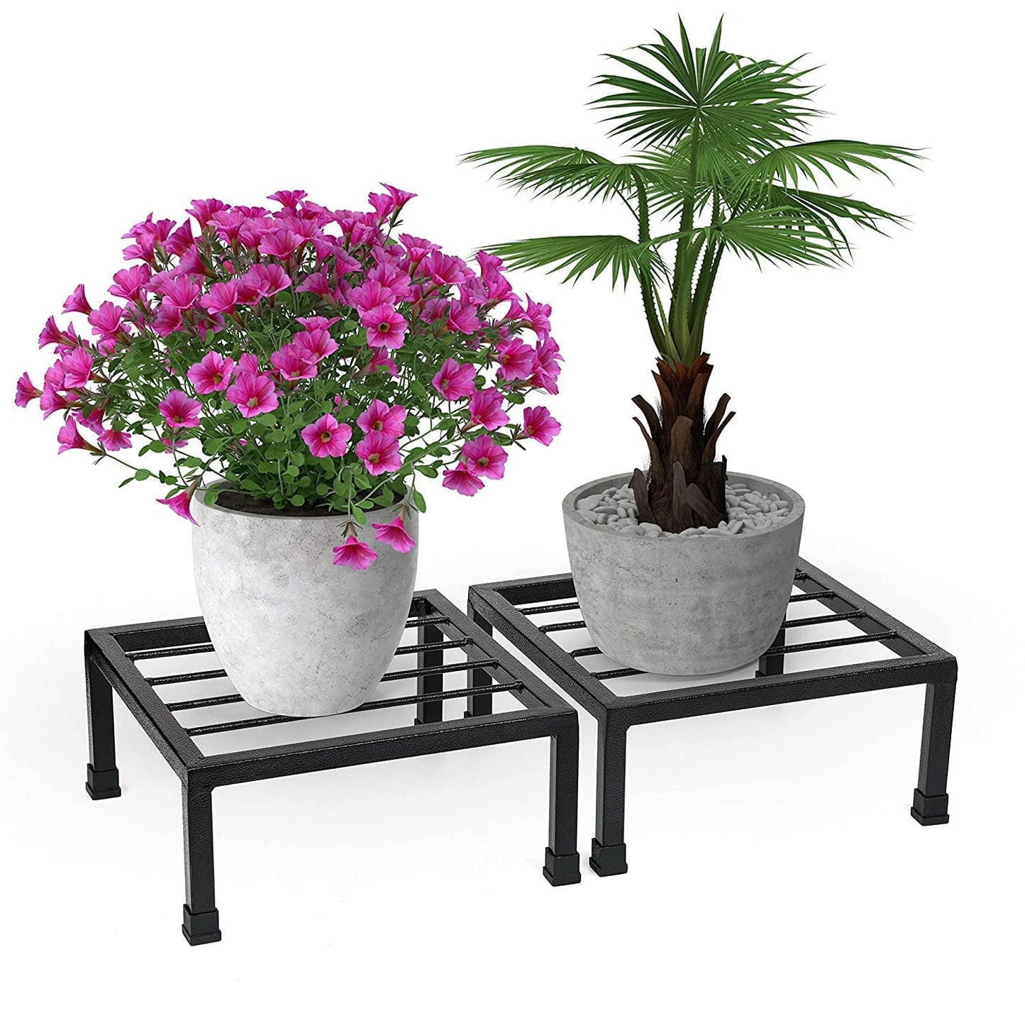 green touch Pack of 4 Spe. Edition Decorative Planter Stand For Indoor and outdoor,Home,Kitchen,Terrace,Garden,Office,Schools,Hotel,restaurants,stands For Balcony garden Decore Items home office (Spe Edi 5)