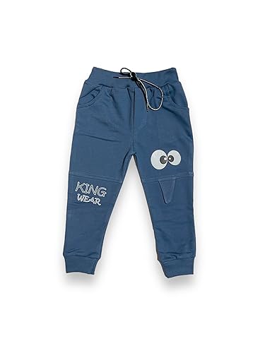 Green Touch Unisex Regular fit Baby/Kids Cotton Stylish Pant/Track Pant/Joggers with Pockets