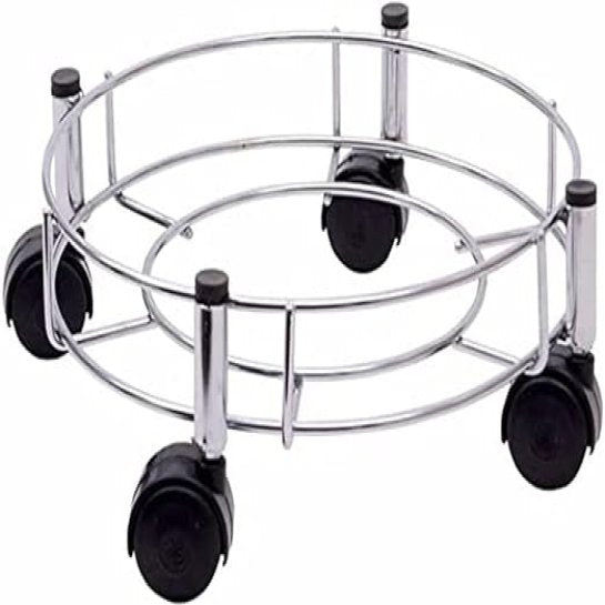 GREEN TOUCH AZ Gas Heavy Duty Gas Cylinder Carrying Trolley Without Touching Cylinder,LPG Cylinder Shifting Trolley Stand,Cylinder Moving Trolley,Cylinder Transfer Trolley