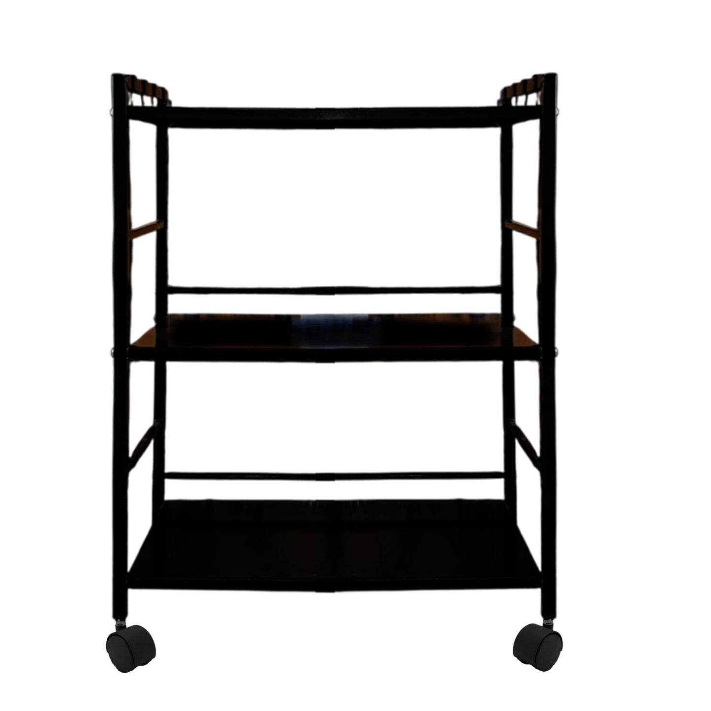 "3-Tier Microwave Oven Stand with Wheels,Kitchen Storage Rack,Microwave and toaster stand