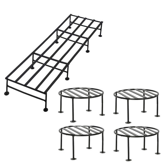 Green Touch Gamala Stand 24 Inch and 7.5 Inch Hieght 4 Ps Plant Stand/Planter Stand
