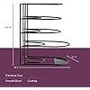 GREEEN TOUCH  Multipurpose Pan And Pot Tawa Bartan Rack Holder Stand Plate Dish Lid Tray Utensils Cookware Cupboard Cabinet Storage Shelf Shelves Organiser Organizer for Kitchen (Round Model)