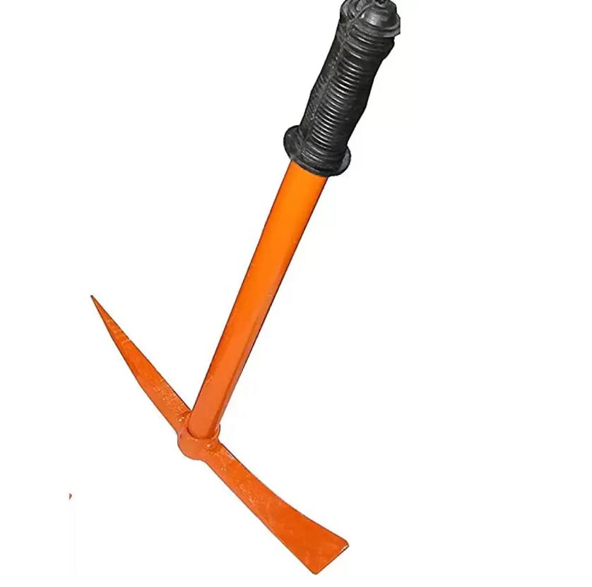Green Touch  Combo of 6 Garden Tool Set Includes, Garden Hoe, Garden Tiller, Harden Hand Hoe,Orange Cutter - Set of Required Tools