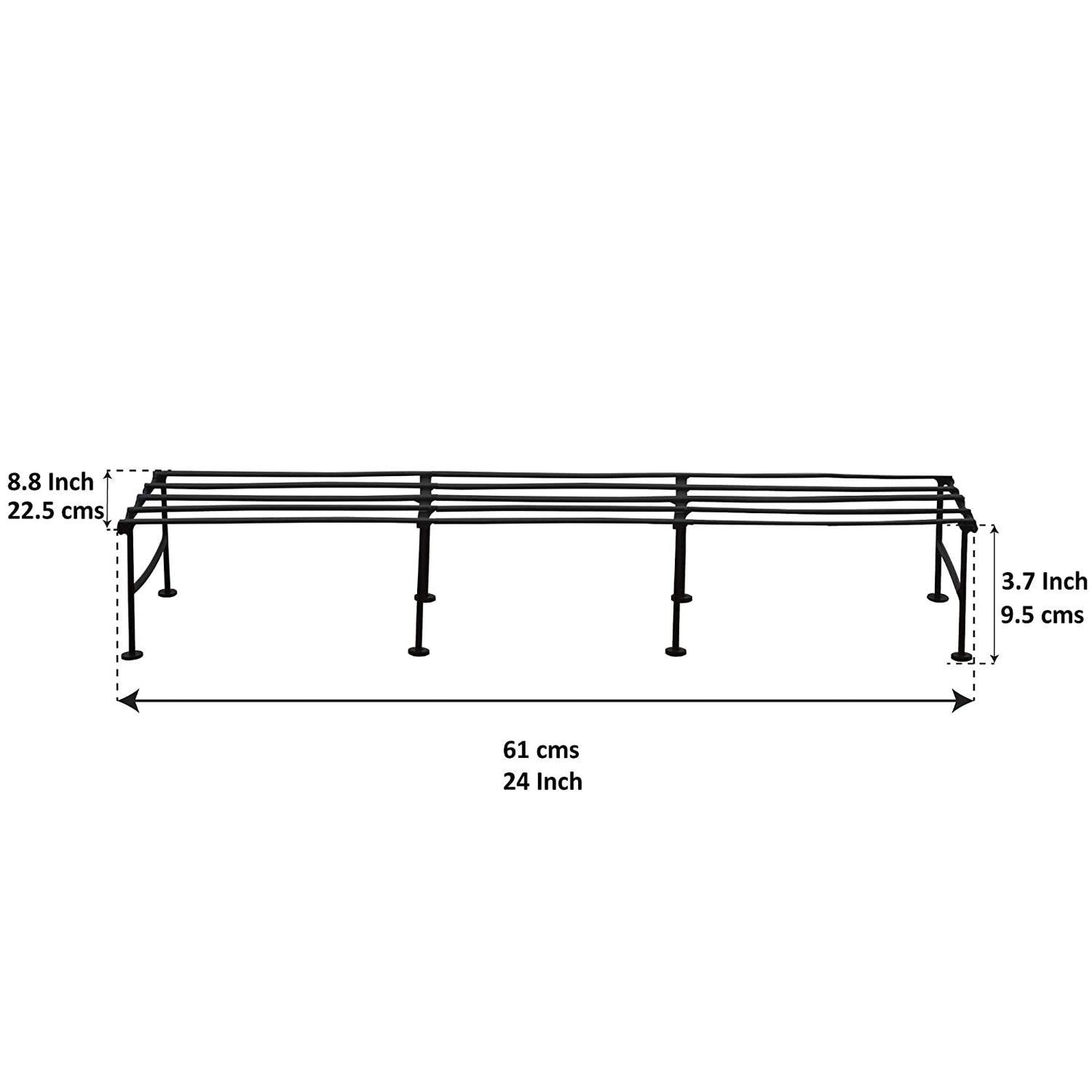 Green Touch Havyduty Planter Stand/Pot Stand - 24 inches with Cutter