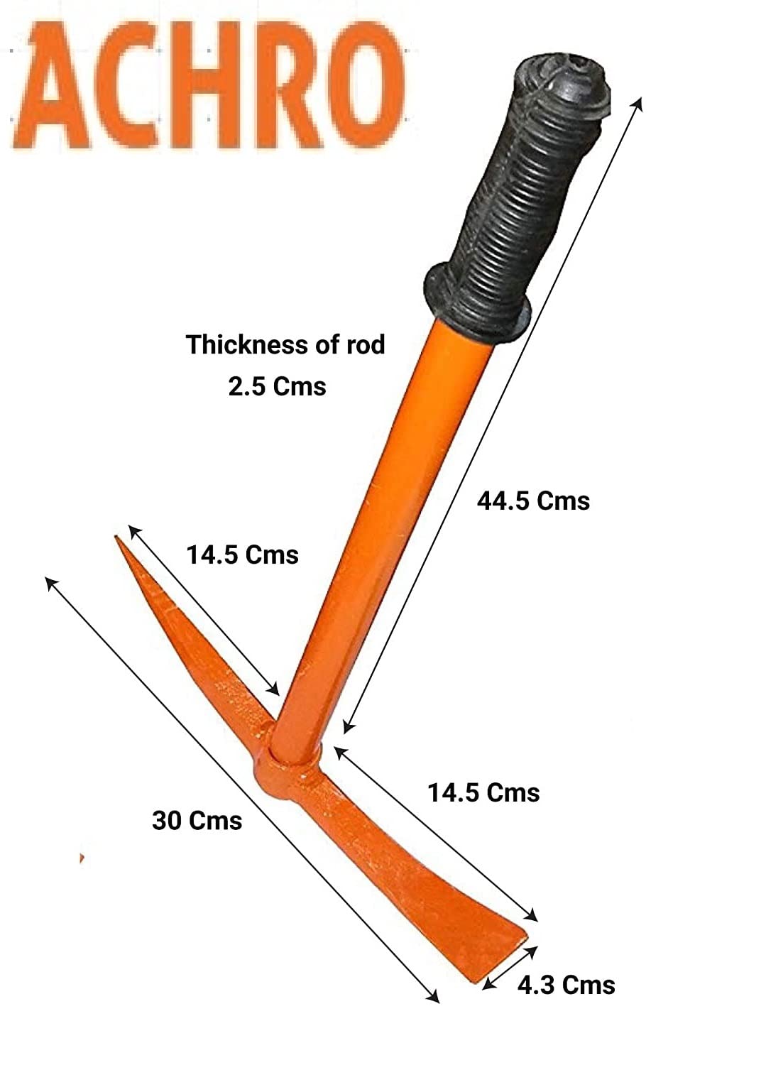 Green Touch  Combo of 6 Garden Tool Set Includes, Garden Hoe, Garden Tiller, Harden Hand Hoe - Set of Required Tools