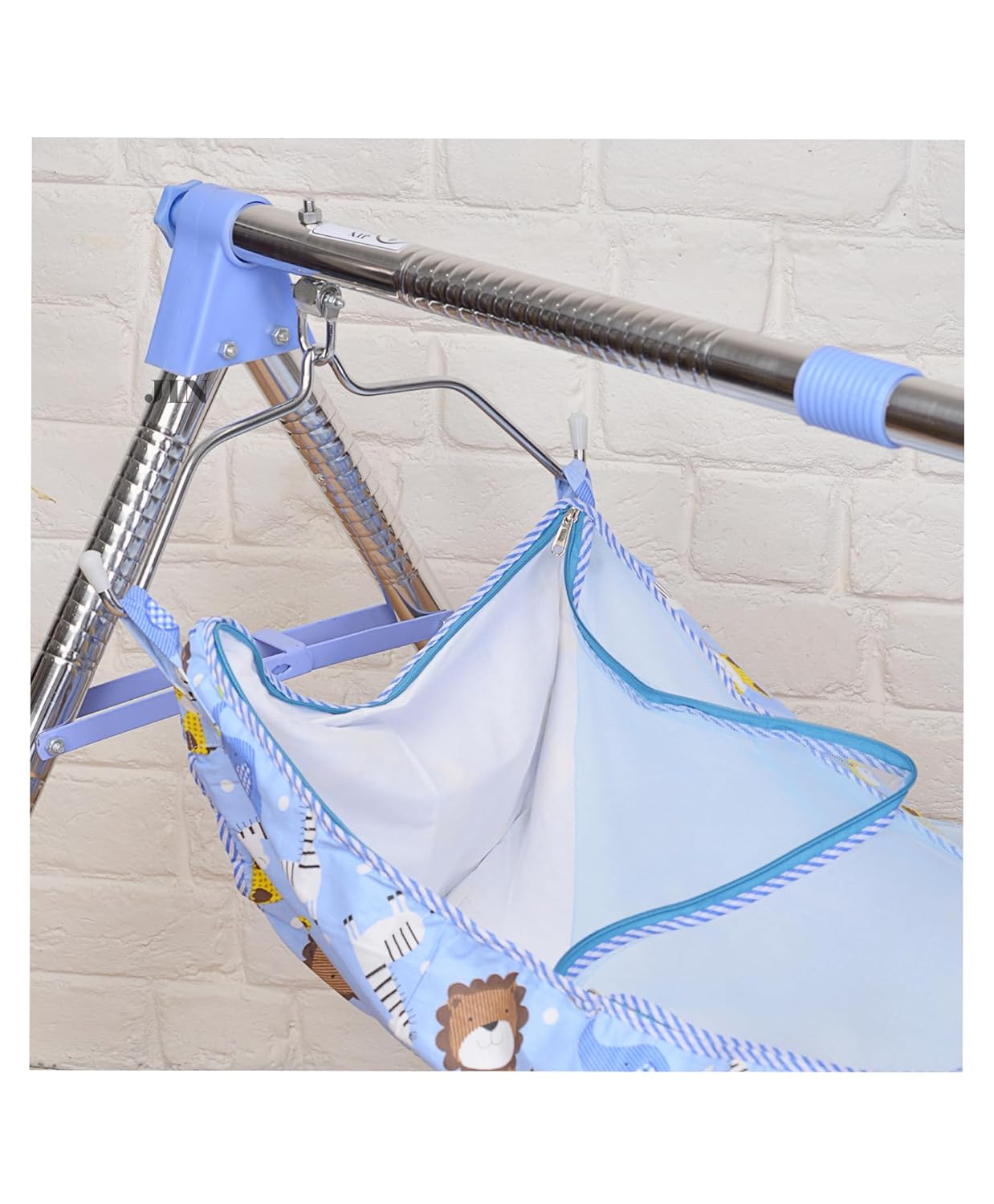 A to Z Hub Foldable And Portable Stainless Steel Baby Cradle/ghodiyu/Swing