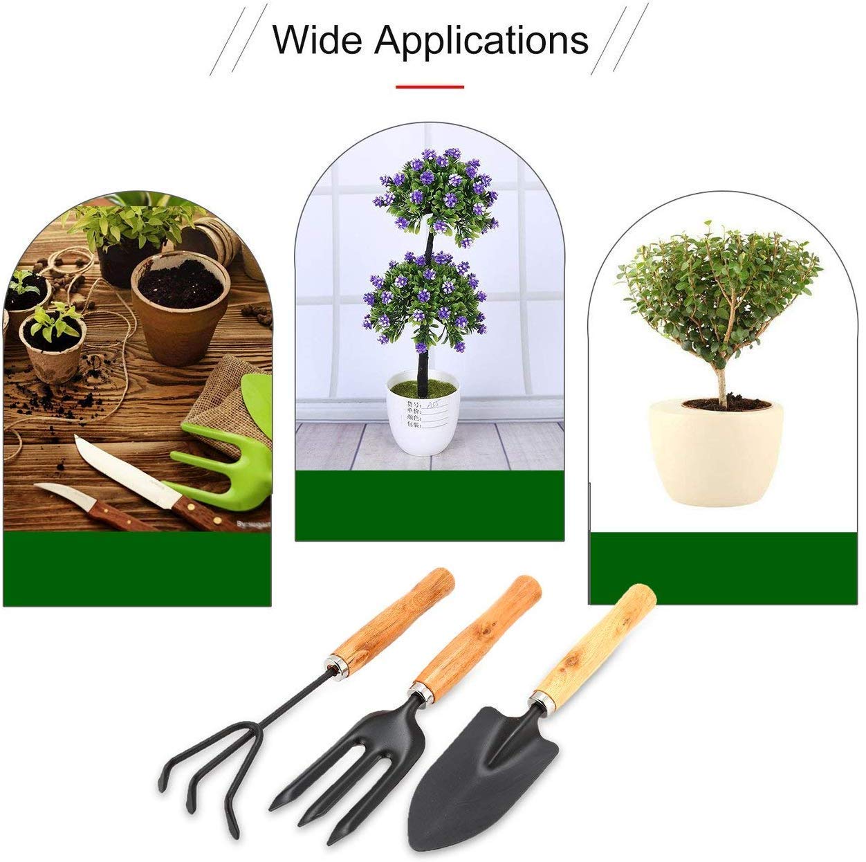Green Touch Garden Tools Set Pack of 6