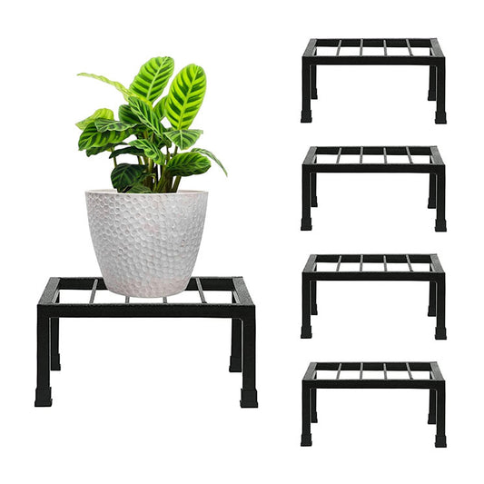 green touch Pack of 4 Spe. Edition Decorative Planter Stand For Indoor and outdoor,Home,Kitchen,Terrace,Garden,Office,Schools,Hotel,restaurants,stands For Balcony garden Decore Items home office (Spe Edi 5)