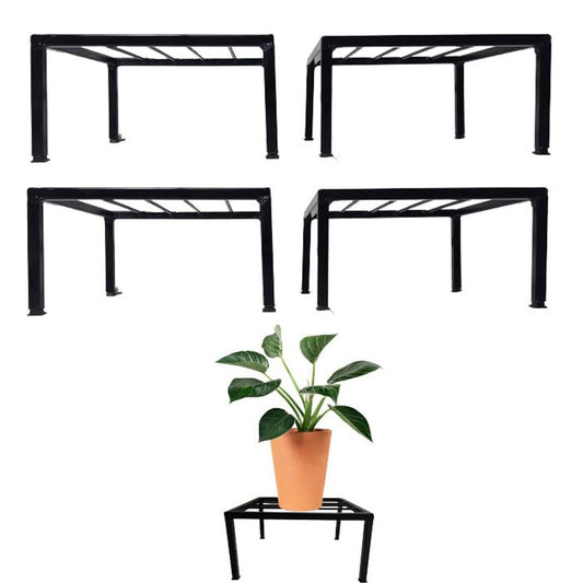 green touch Pack of 4 Spe. Edition Decorative Planter Stand For Indoor and outdoor,Home,Kitchen,Terrace,Garden,Office,Schools,Hotel,restaurants,stands For Balcony garden Decore Items home office (Spe Edi 5)