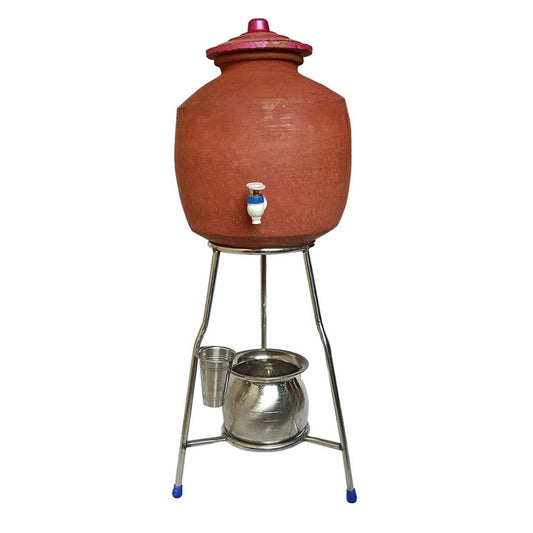 Green Touch  combo of 2 Water Pot Stand have water drop stand below and facility of glass holder Water Pot Holder,Water Pot Stand,Matki Stand,erthen pot stand,kitchen stand,kitchen items,kitchen holder
