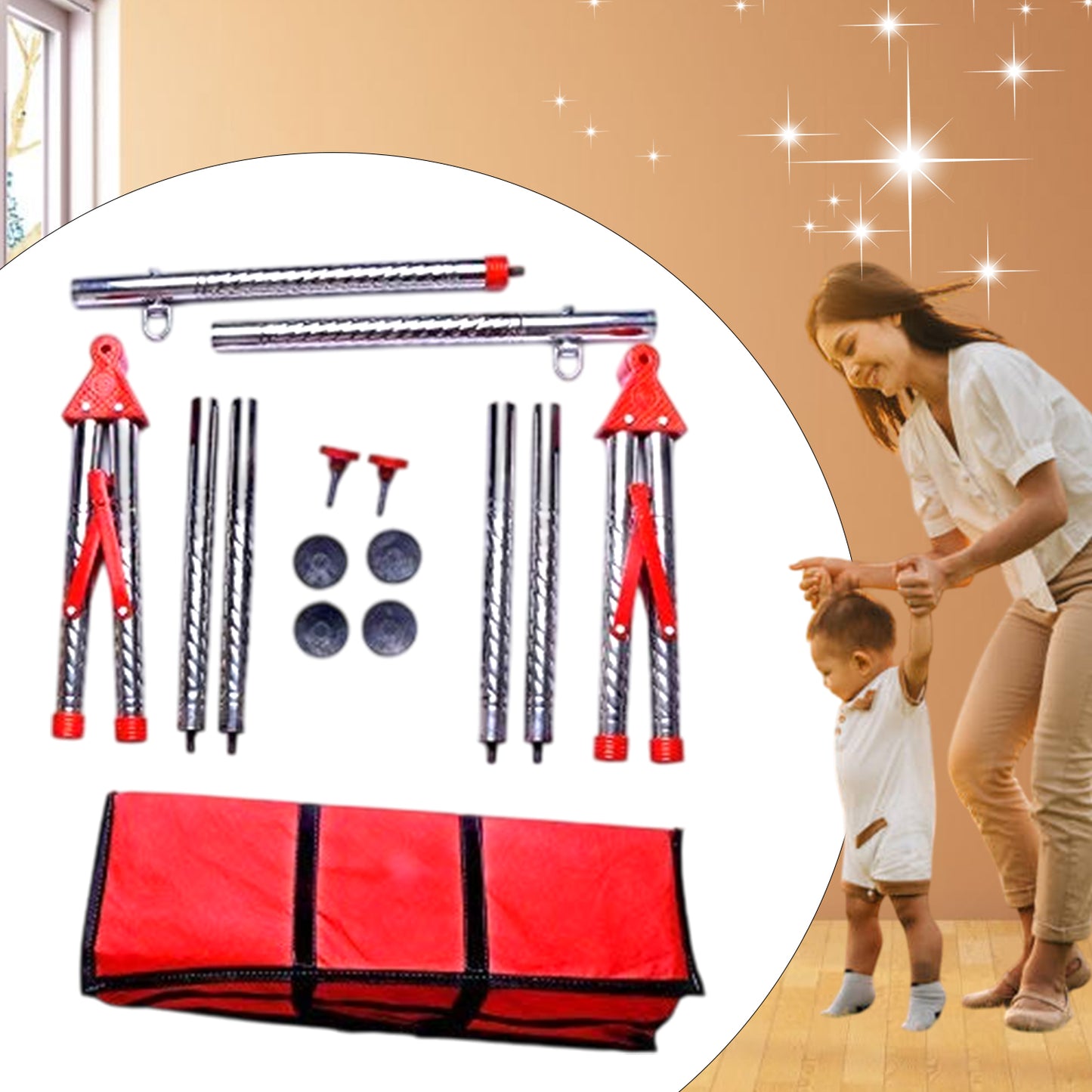 Green Touch Automatic Cradle for Baby | Swing Cradle | ghodiyu | Adjustable Speed | Automatic Jhula for Baby Boy and Girl of 0 to 3 Years | Jhula/Thothil/Palna for Baby